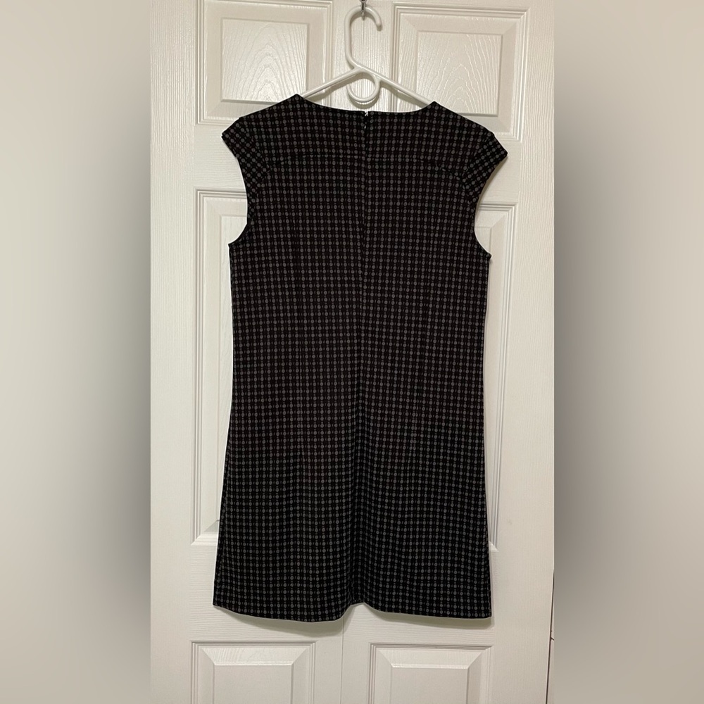 Banana Republic Black and White Mini Sheath Dress - Picture 2 of 8